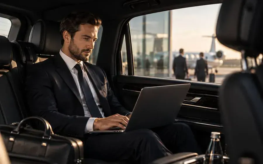 Private chauffeur for business trips and conferences